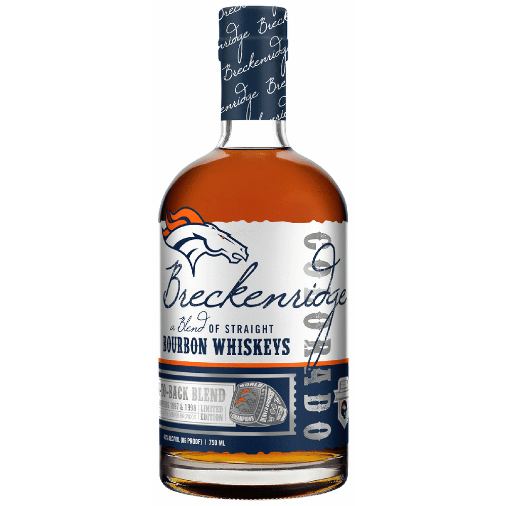 Breckenridge Broncos Blend Blue Bourbon