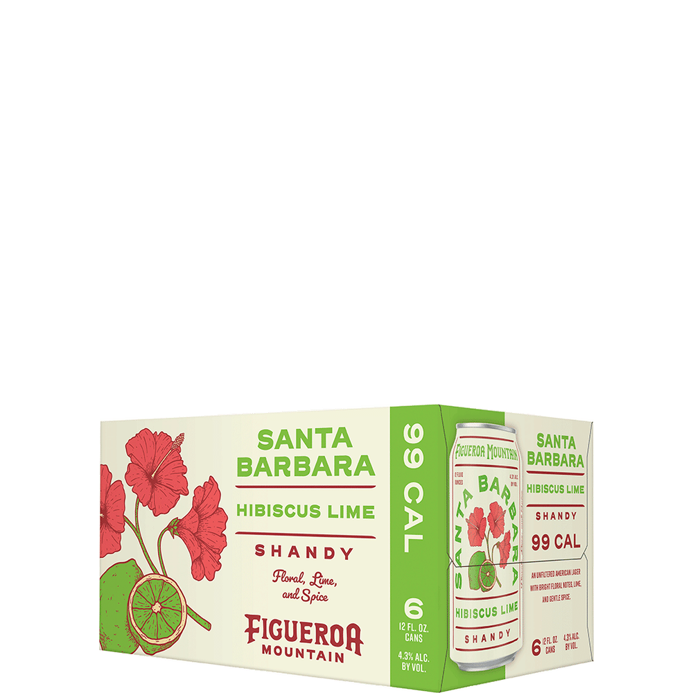 Figueroa Mountain Santa Barbara Shandy Hibiscus Lime