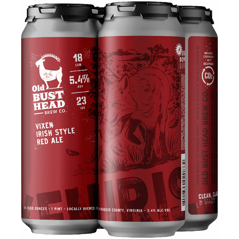 Old Bust Head Vixen Irish Style Red Ale