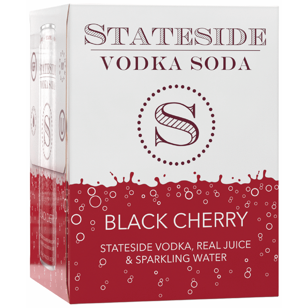 Stateside Black Cherry Vodka Soda