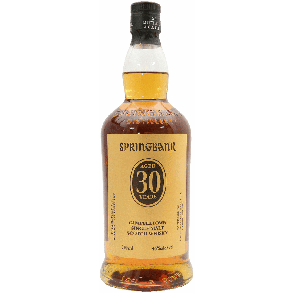 SPRINGBANK 30年 シングルモルトウイスキー 700ml Spirit Bottle Information The Best Fine Wines for Sale Online