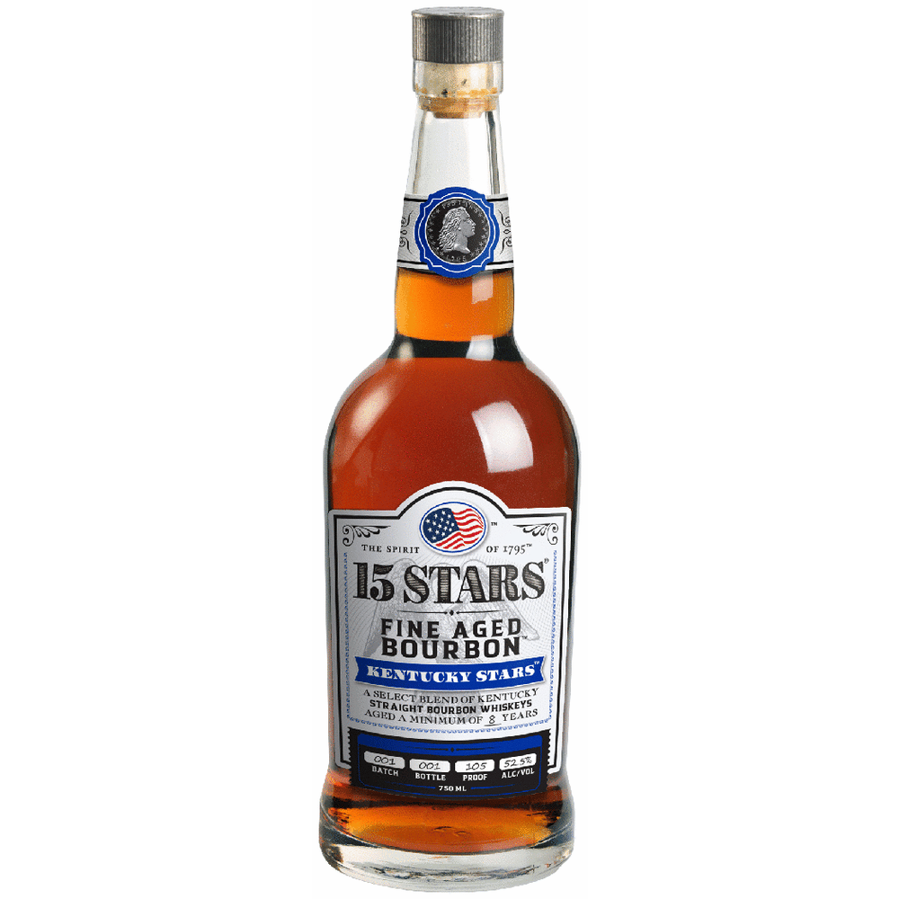 15 Stars Kentucky Straight Bourbon 8 Yr
