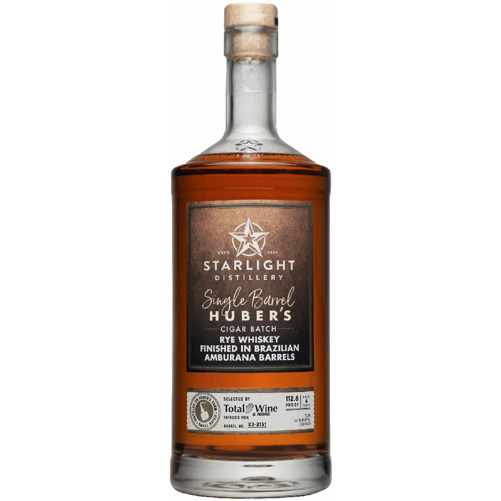 Huber Starlight Cigar Rye Barrel Select