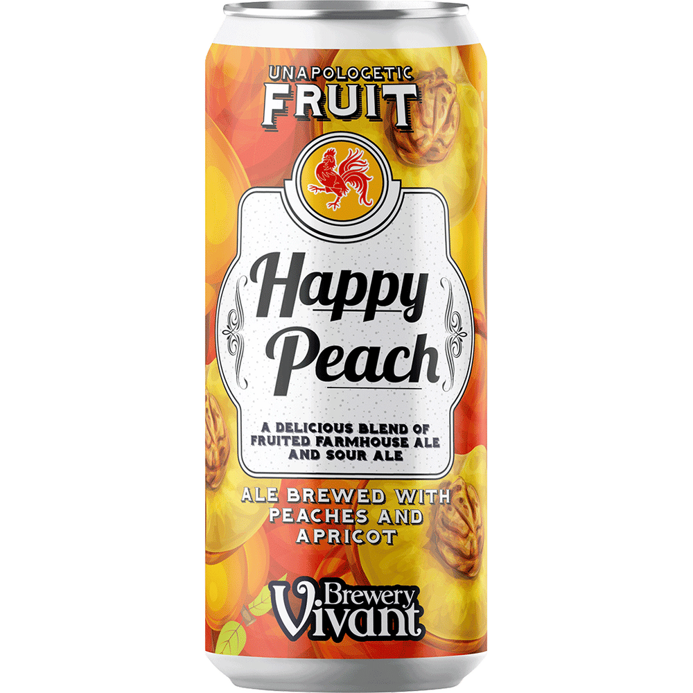 Brewery Vivant Unapologetic Fruit: Happy Peach