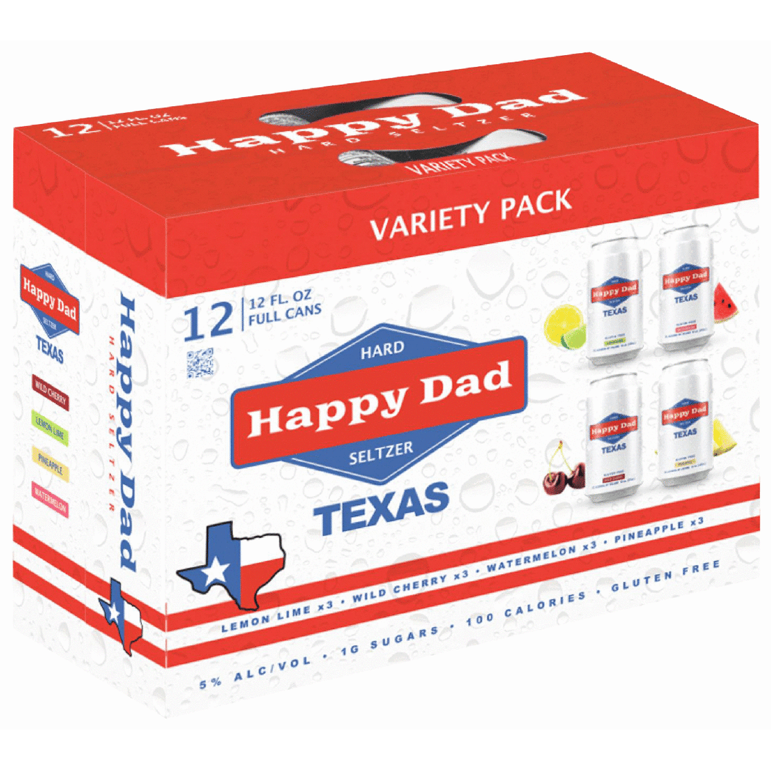 Happy Dad Hard Seltzer Texas Variety Pack