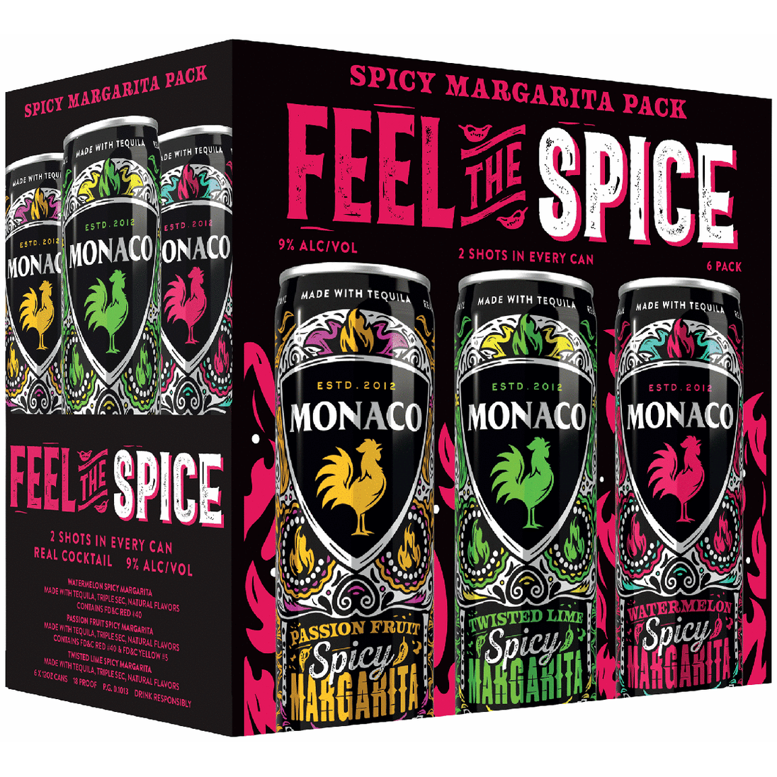 Monaco Spicy Margarita Variety