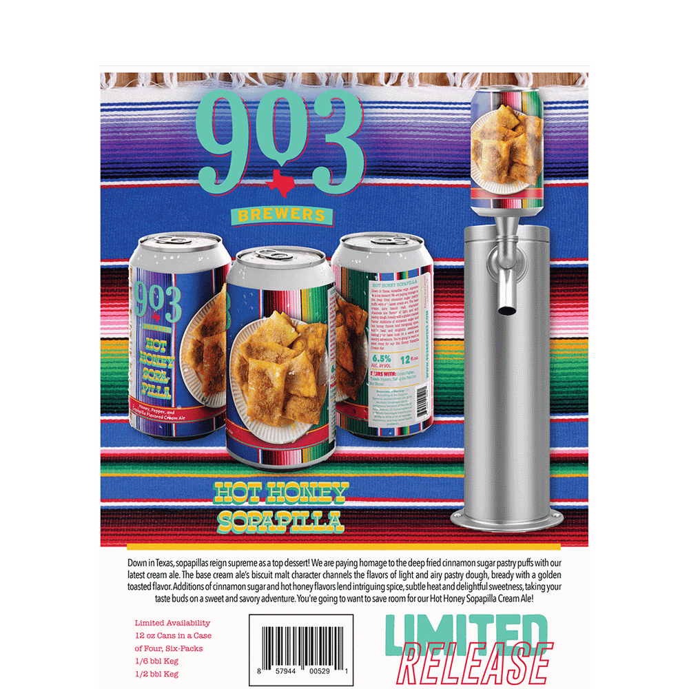 903 Brewers Hot Honey Sopapilla Cream Ale