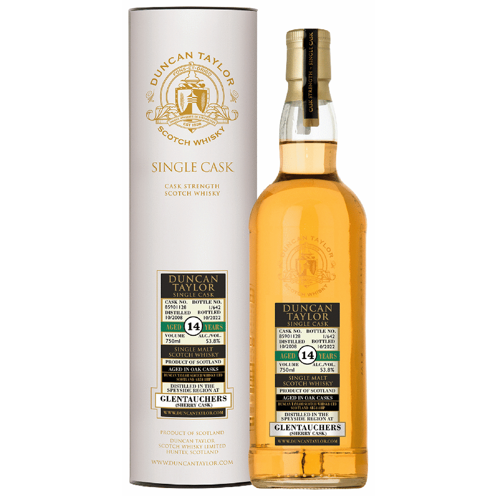 Duncan Taylor 14 Yr Glentauchers Sherry 2008 Scotch | Total Wine