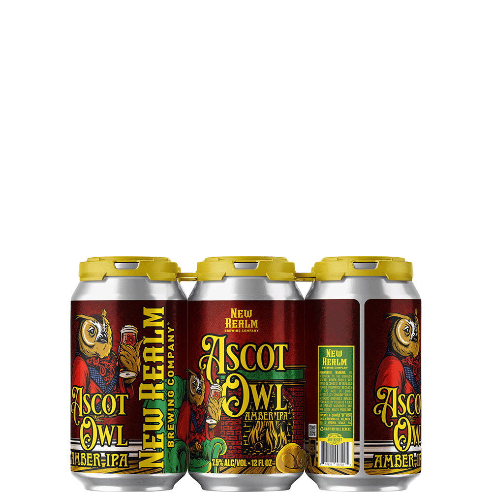 New Realm Ascot Owl Amber IPA