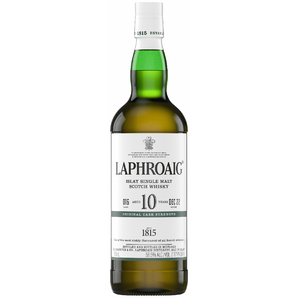 Laphroaig 10 Year Cask Strength Batch 16 Scotch Whisky