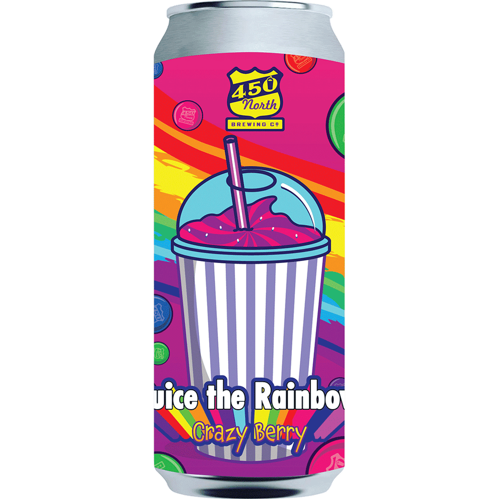 450 North Slushy XXL Juice the Rainbow Crazy Berry