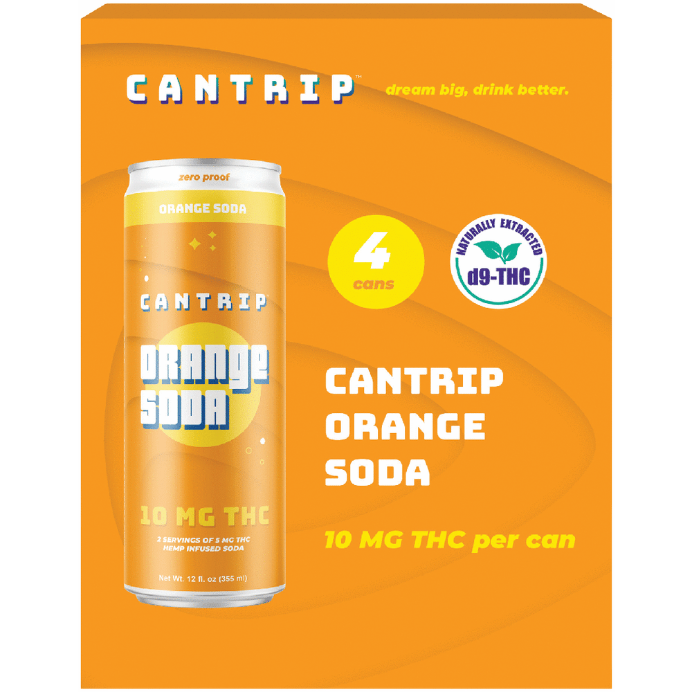 Cantrip THC 10mg Orange Soda