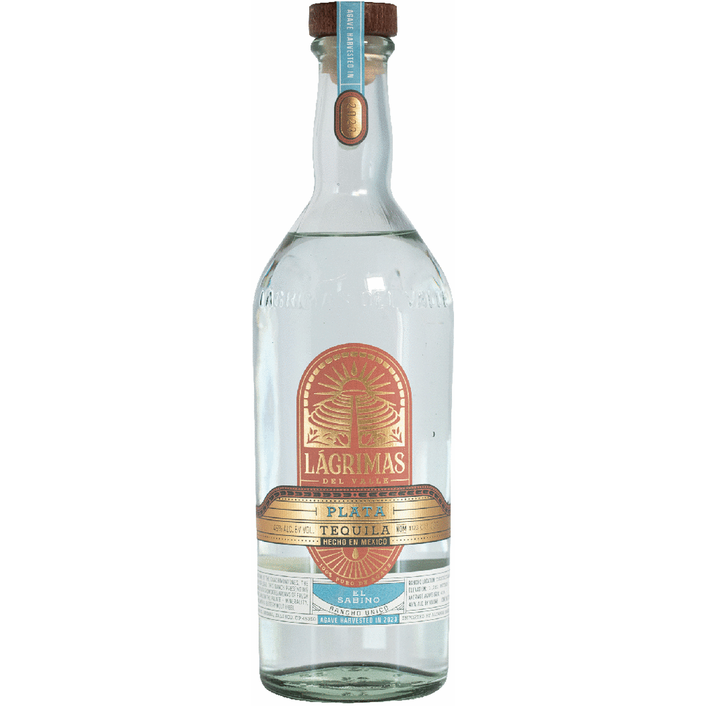 Lagrimas Del Valle Plata El Sabino Tequila
