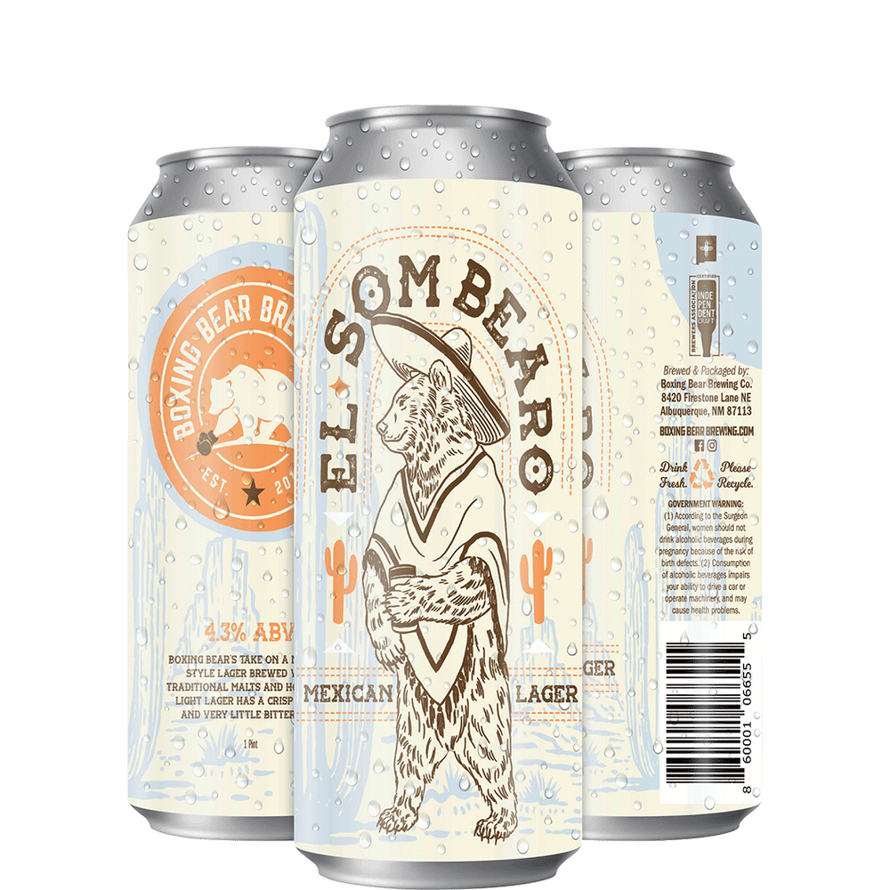 Boxing Bear El SomBEARo Mexican Lager