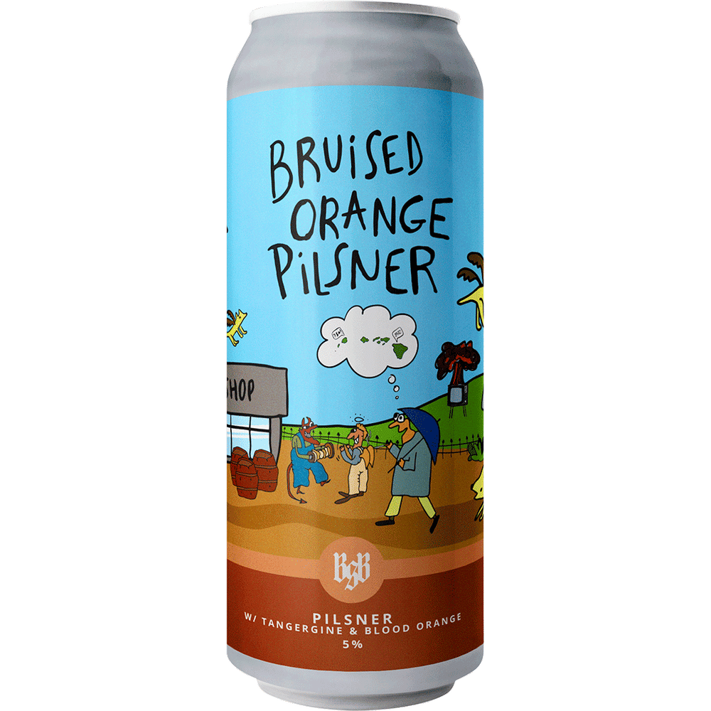 Blue Stallion Bruised Orange Pilsner