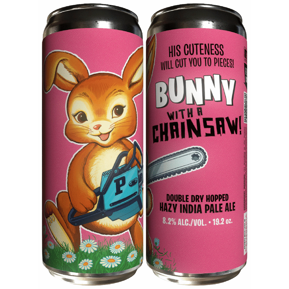 Paperback Bunny With a Chainsaw