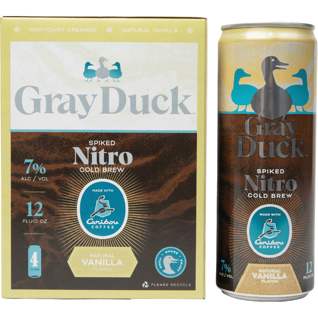 Gray Duck Spiked Nitro Cold Brew