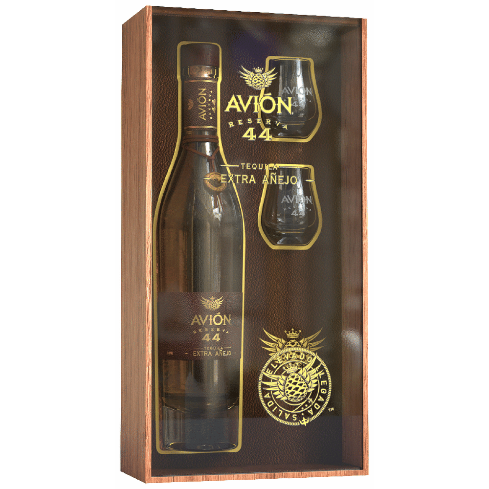 アヴィオン レゼルヴァ 44 Avión Reserva 44 箱つき Avion Reserva 44 with Two Glasses Gift | Total Wine & More