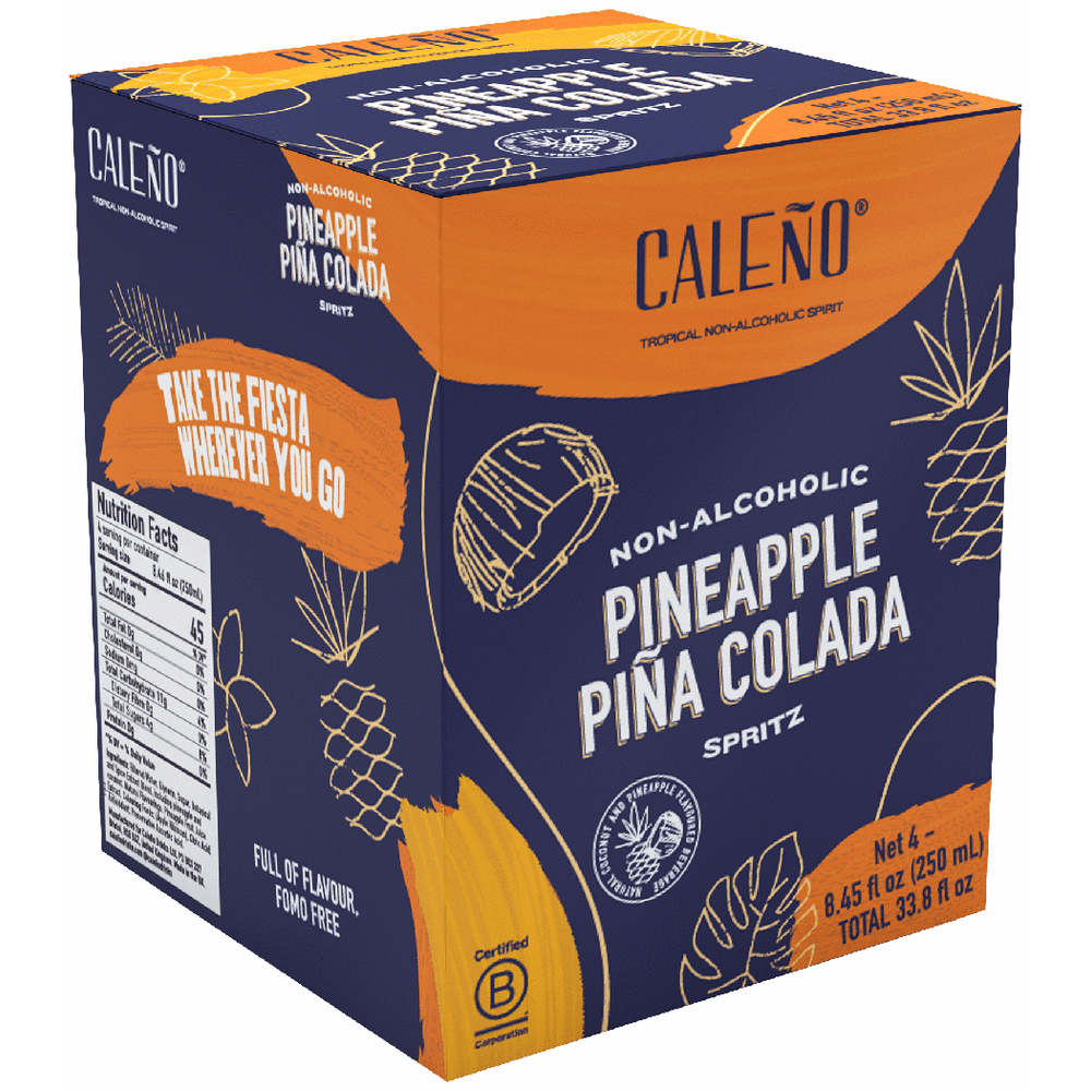 Caleno Non-Alcoholic Pina Colada Spritz