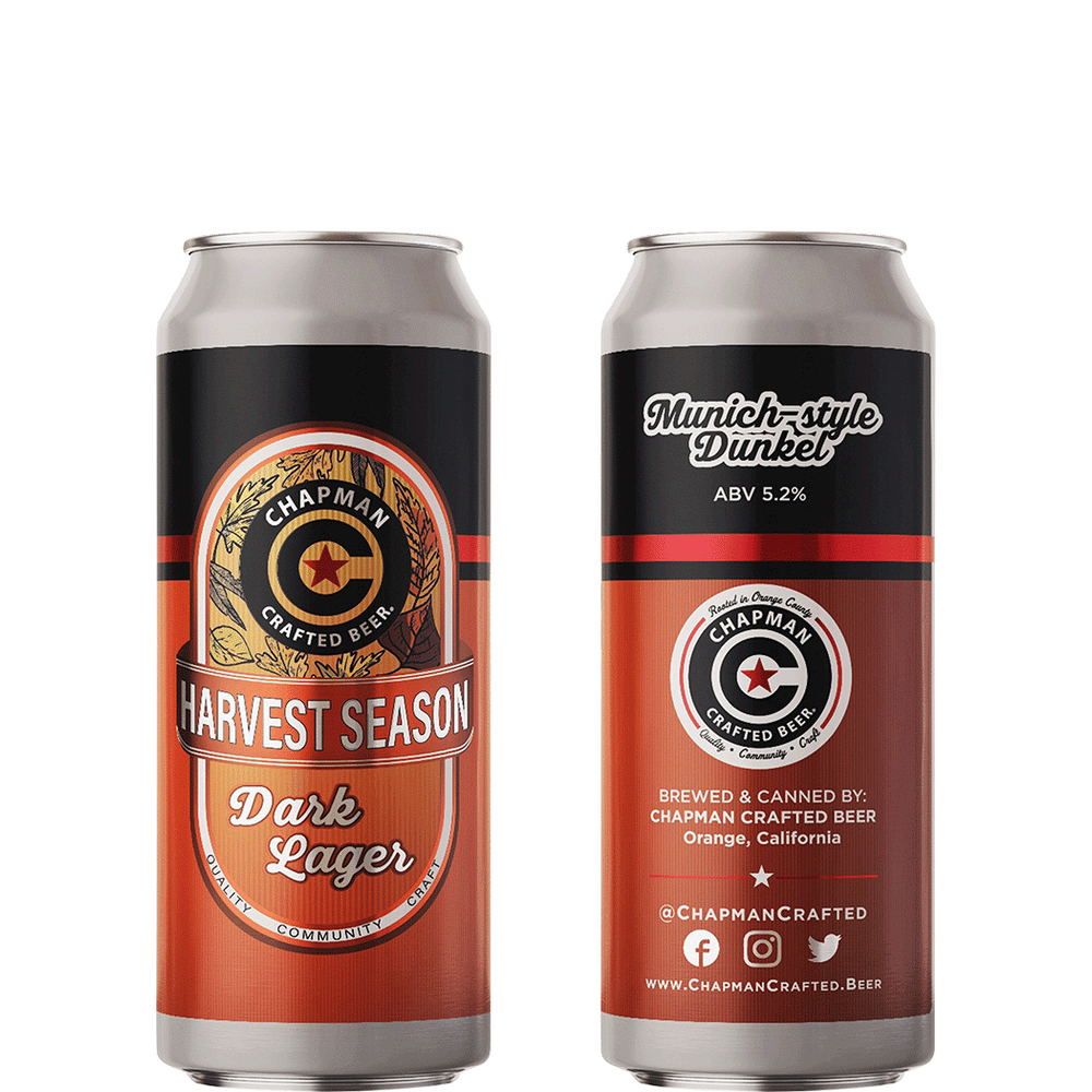 Chapman Harvest Season Dark Lager