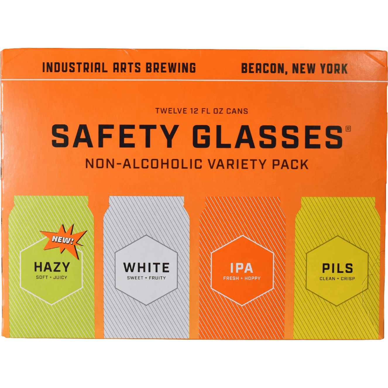 Safety Glasses Non-Alcoholic Variety Pack