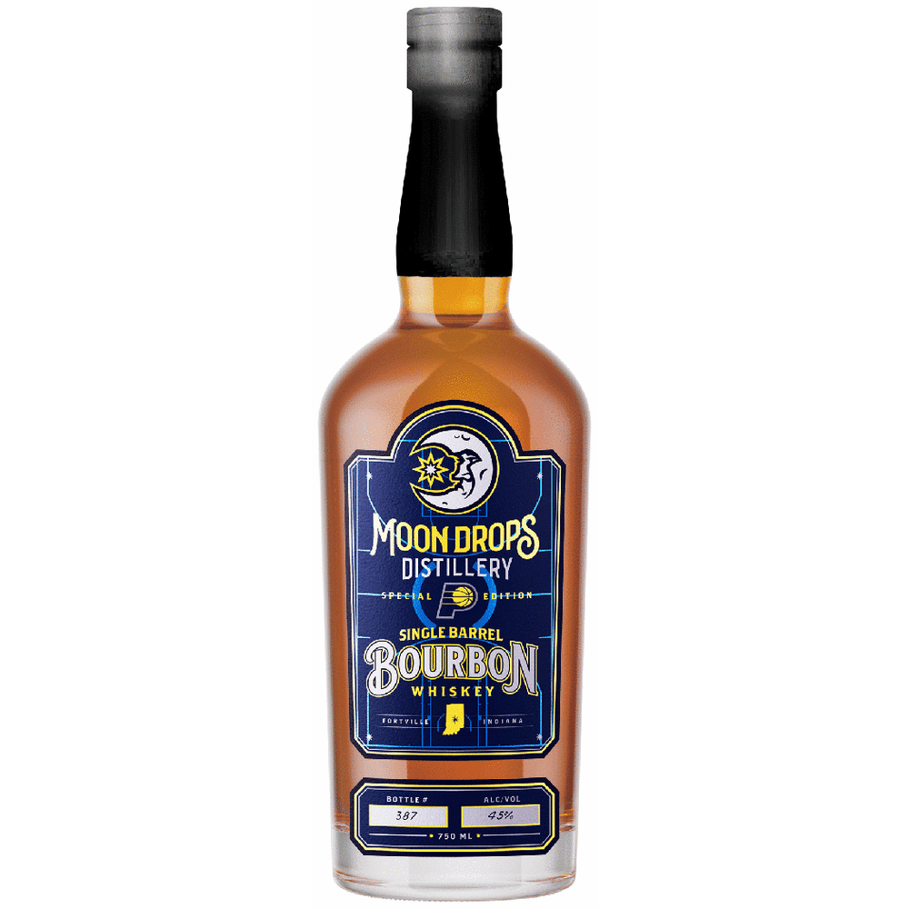 Moon Drops Pacers Blue Label Special Edition Bourbon