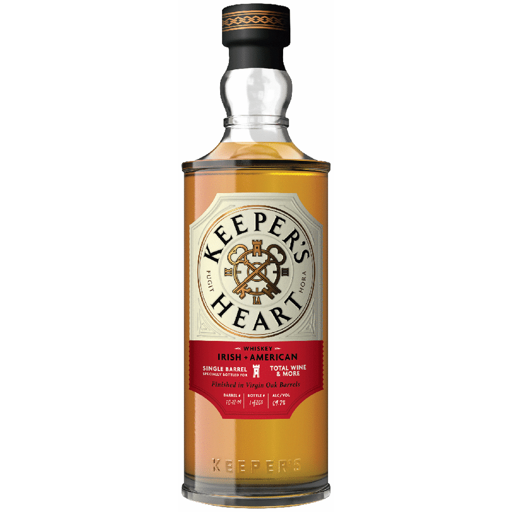 Keeper's Heart Irish Virgin Oak Irish American Whiskey Barrel Select
