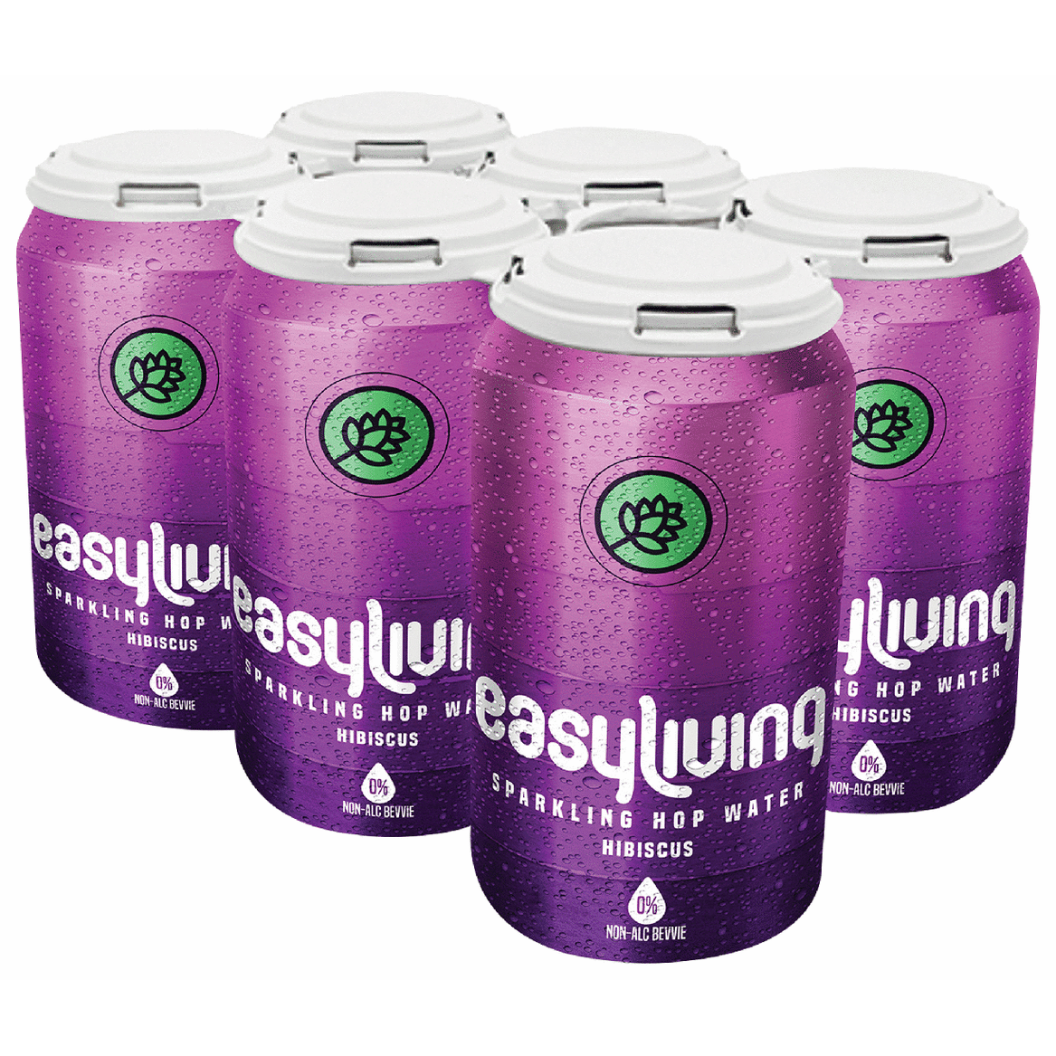 Easy Living Non-Alcoholic Hibiscus Hopwater