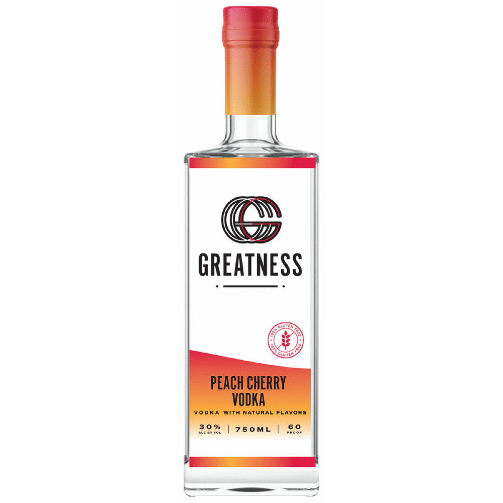 Greatness Peach Cherry Vodka
