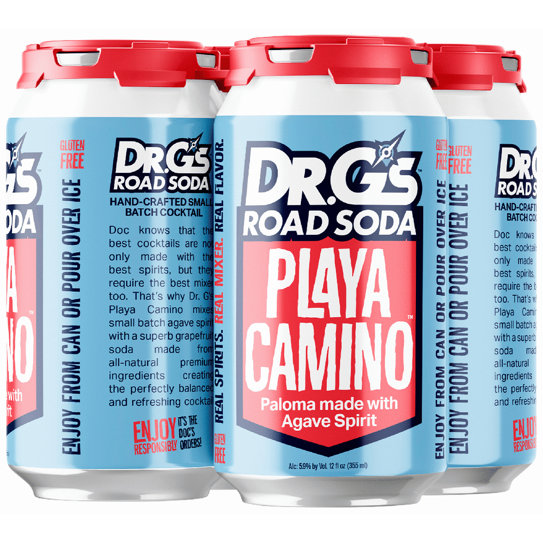 Dr. Gs Road Soda Playa Camino