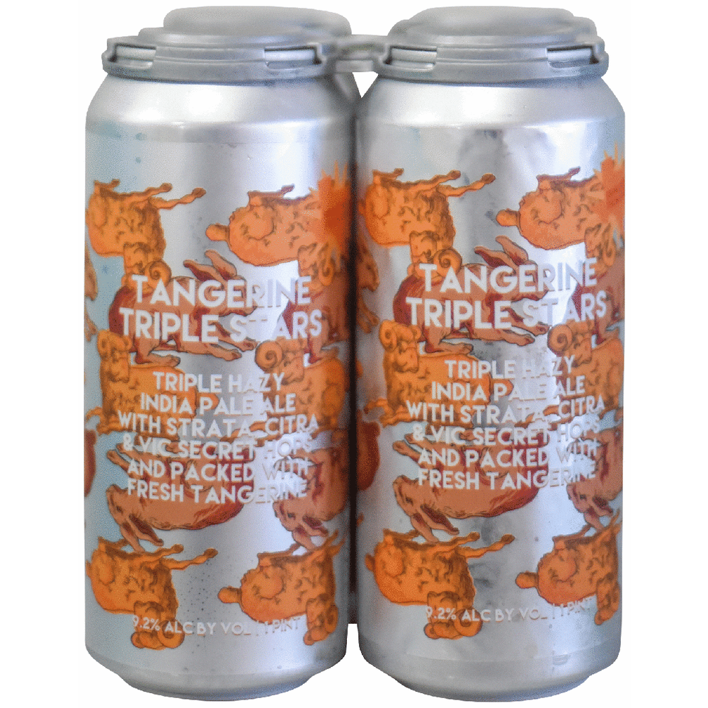 Celestial Beerworks Tangerine Triple Stars