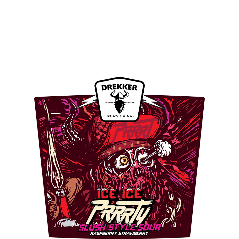 Drekker Ice Ice PRRRTY: Strawberry Raspberry