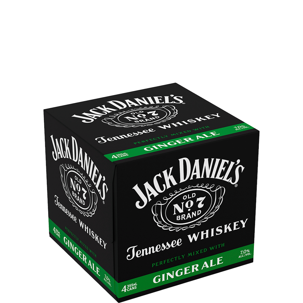Jack Daniels Tennessee Whiskey & Ginger