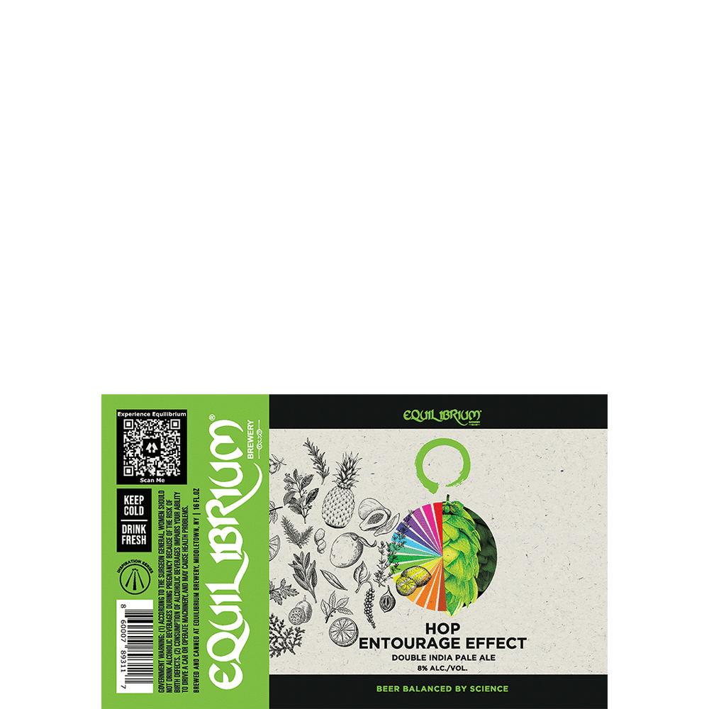 Equilibrium Hop Entourage Effect