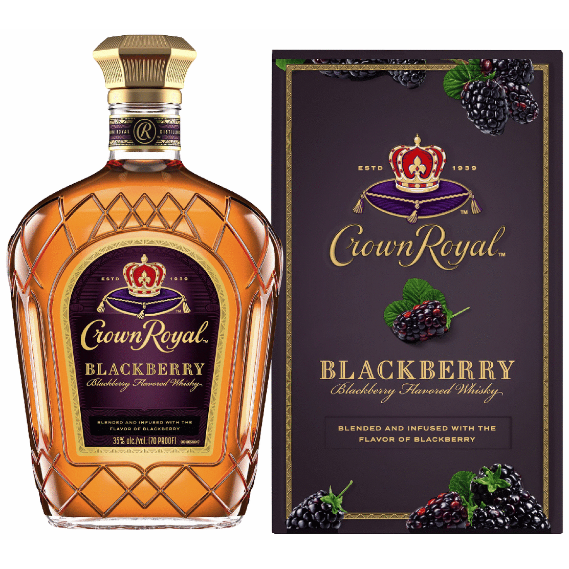 Crown  クラウンローヤル ウィスキーBlack Berry味 クラウンローヤル ブラックベリー : r/whiskey
