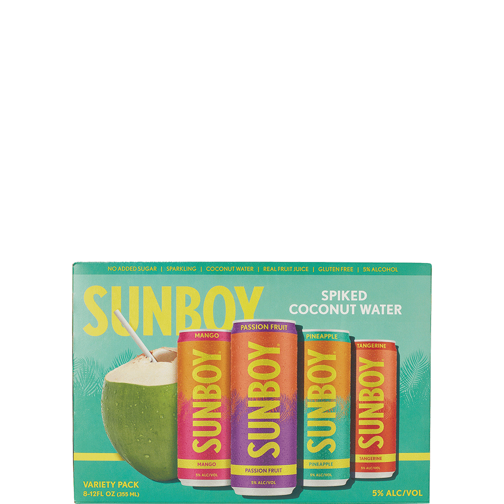 SUNBOY Spiked Coconut Water Variety