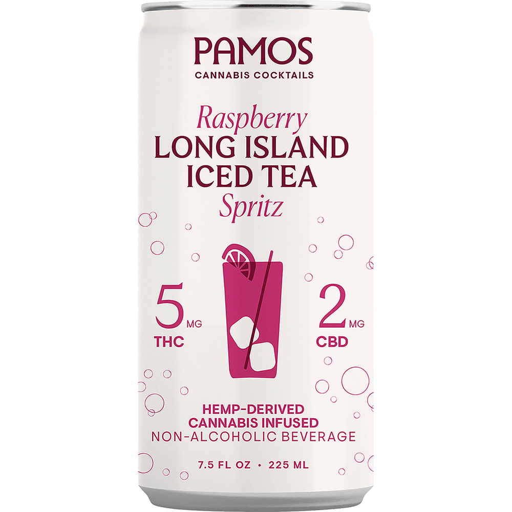 Pamos THC 5mg Raspberry Long Island Iced Tea Spritz
