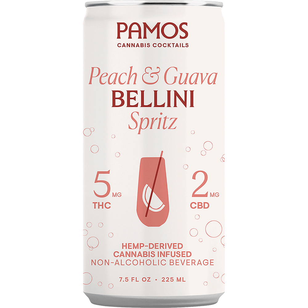 Pamos THC 5mg Peach Guava Bellini Spritz