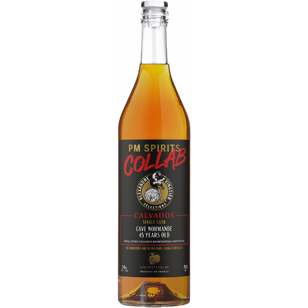 PM Spirits Collab Vingtier Normande Calvados Domfrontais 45Yr Scotch