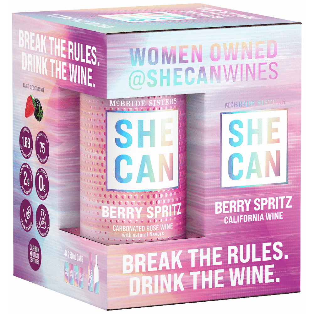 McBride Sisters SHE CAN Berry Spritz