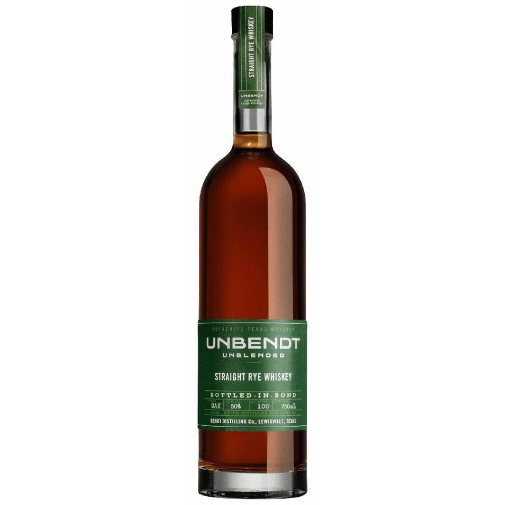 Unbendt Rye Bottled in Bond