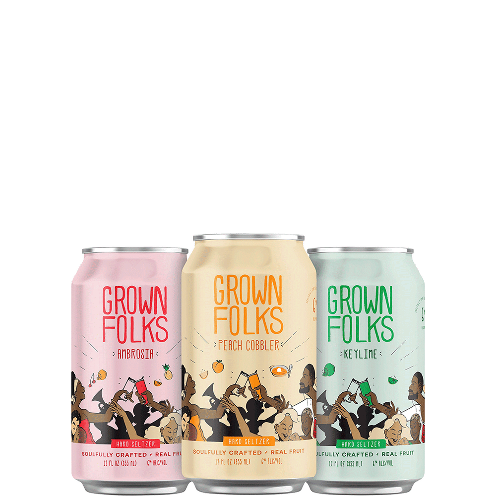Grown Folks Hard Seltzer Variety Pack