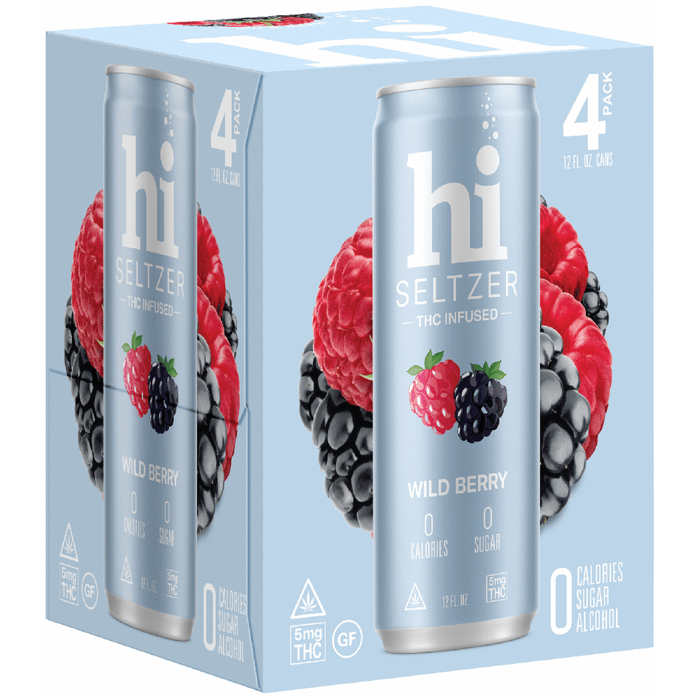 Hi Seltzer THC 5mg Wild Berry