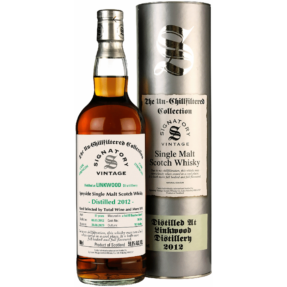 Signatory 2012 Bourbon Finish Single Malt Barrel Select Scotch