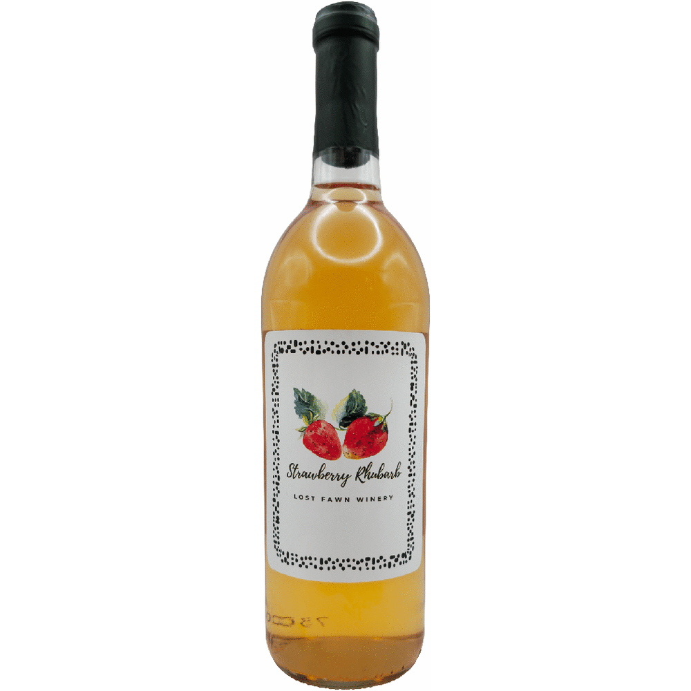 Lost Fawn Strawberry Rhubarb Wine