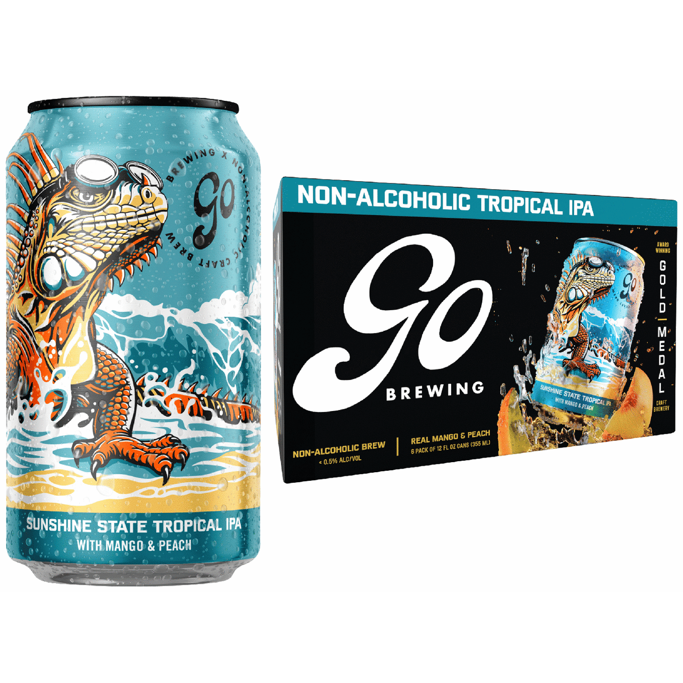 Go Brewing Non-Alcoholic Sunshine State Tropical IPA