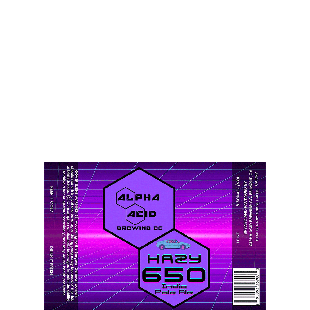 Alpha Acid Hazy 650