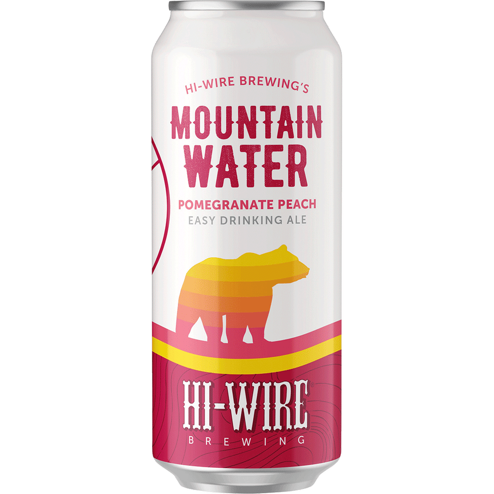 Hi Wire Mountain Water Pomegranate Peach