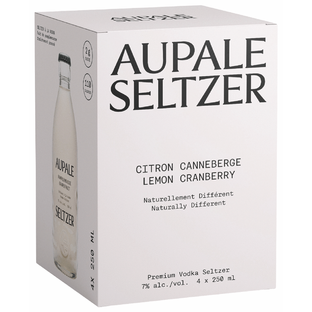 Aupale Vodka Lemon Cranberry Hard Seltzer