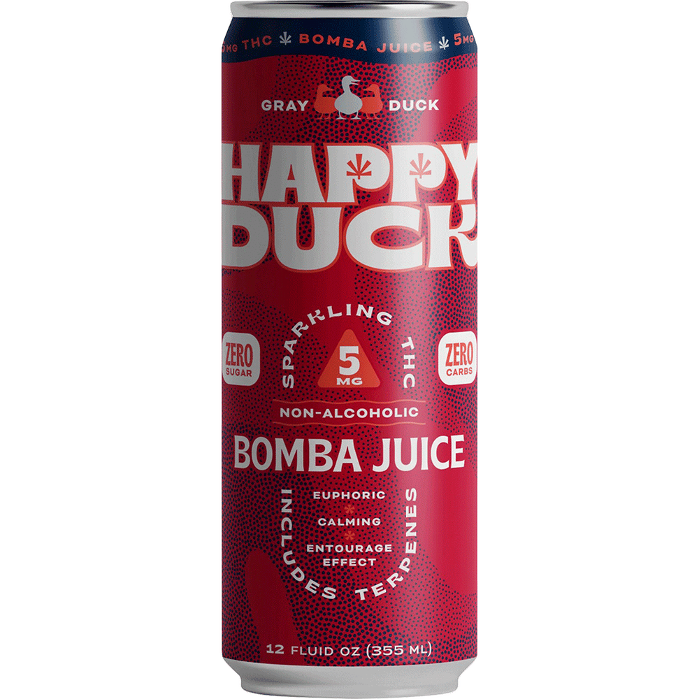 Happy Duck THC 5mg Bomba Juice Sparkling